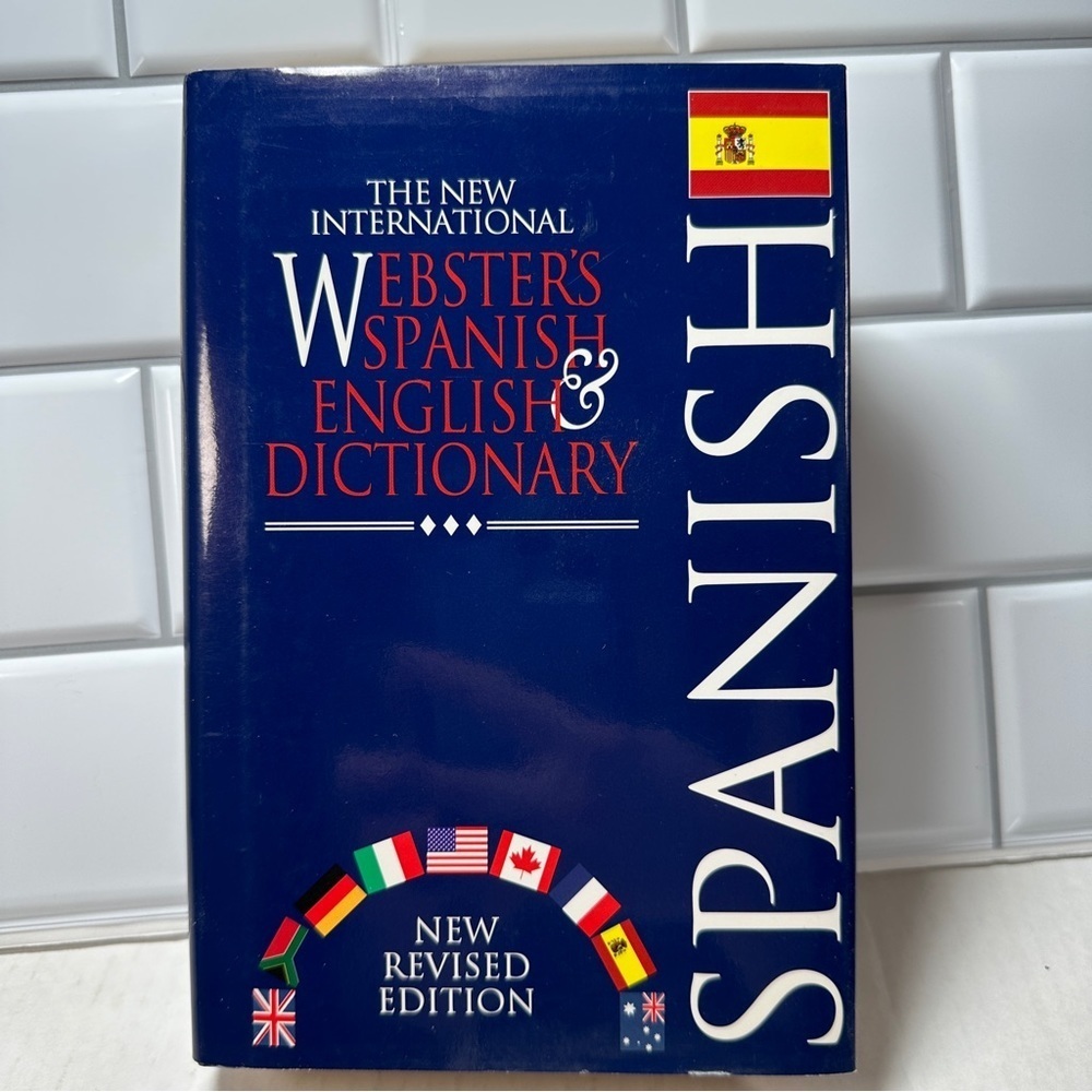 🔵 WEBSTER’S Spanish & English Dictionary 1997 Version By Edwin B Williams